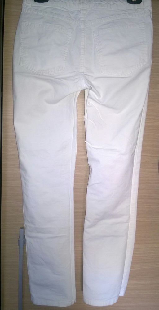 Białe spodnie, XS jeans