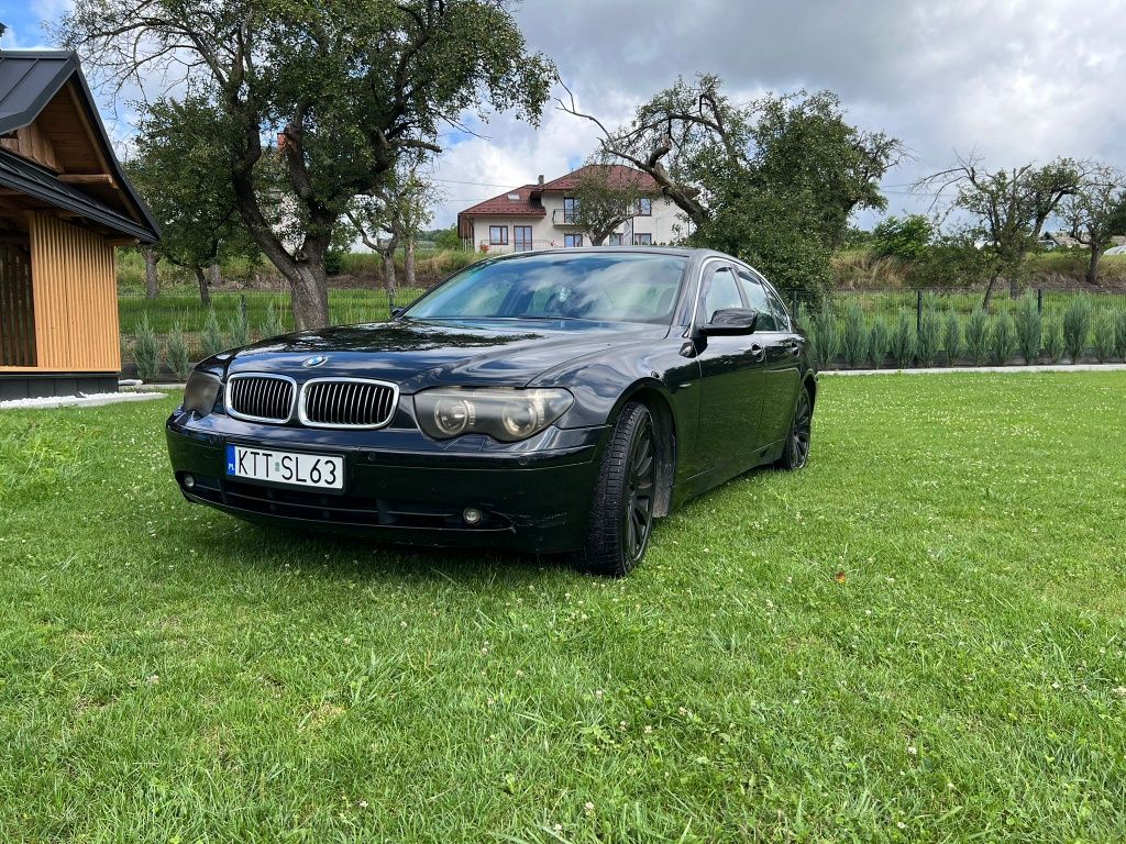Bmw seria 7 e65 730d m57 czarna