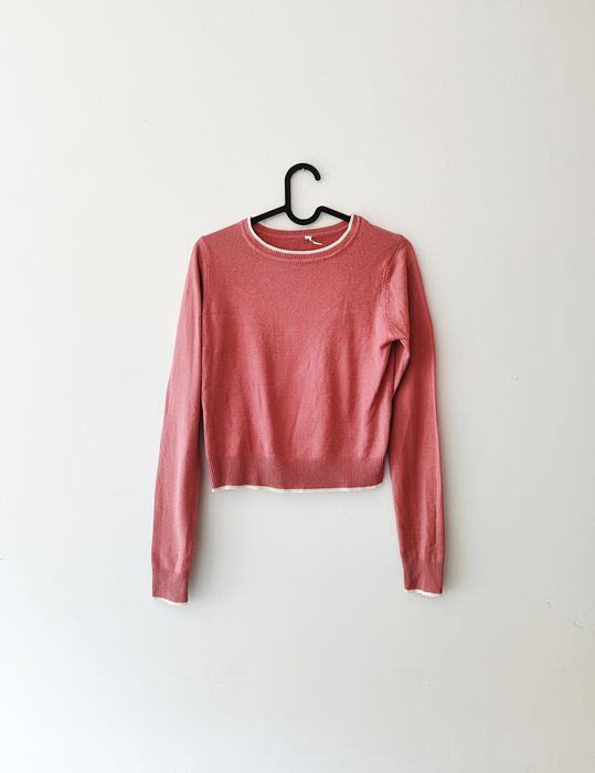 różowy sweterek damski