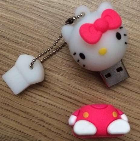 Pen Drive Hello Kitty 16GB Novo