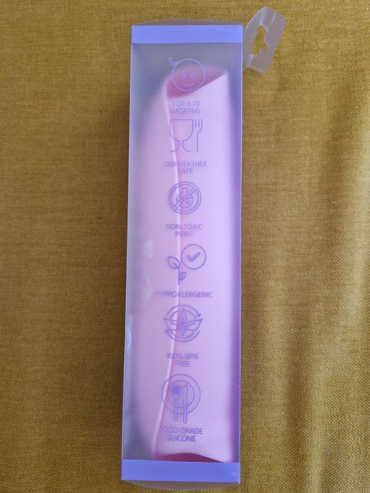 Jukki śliniak silikonowy różowy