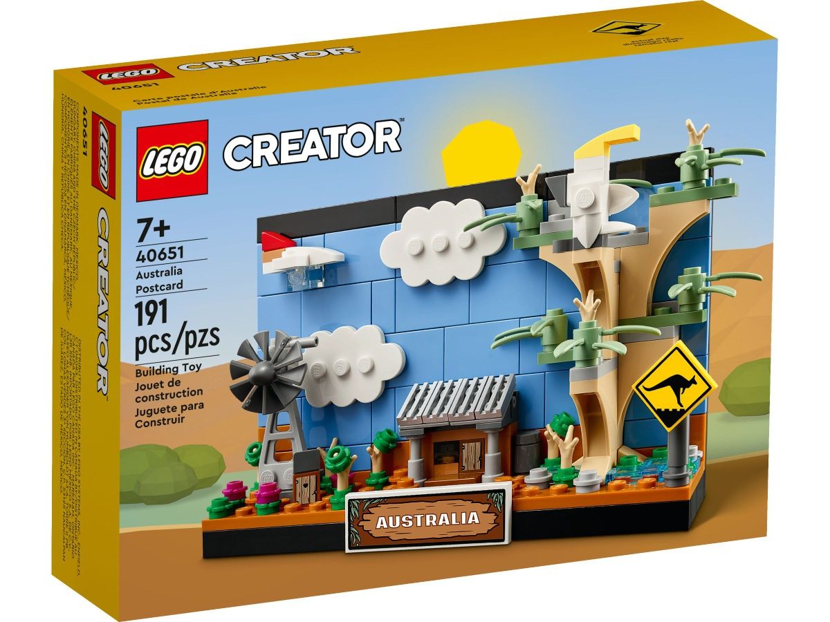 Lego Creator 40651 pocztówka z Australii