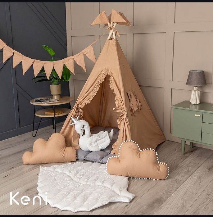 Namioty tipi i domki dla dzieci