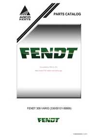 Katalog części ciągnika Fendt 309 VARIO