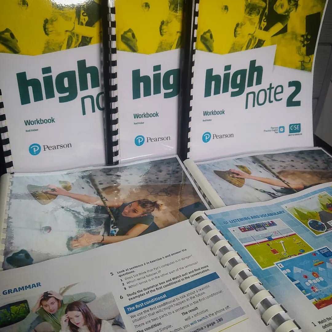 High note рівні від 1 до 5