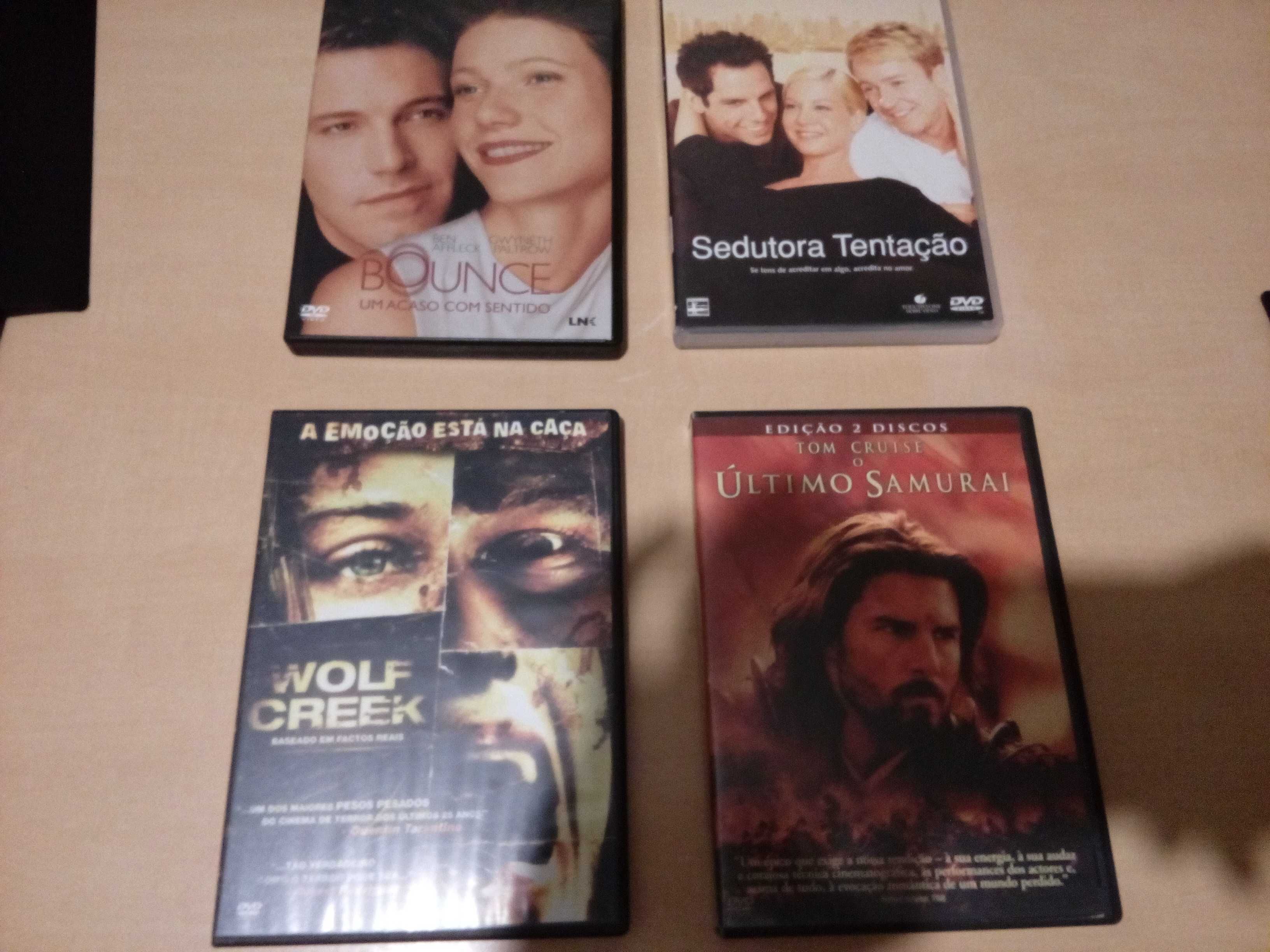DVD de filmes e documentarios.
