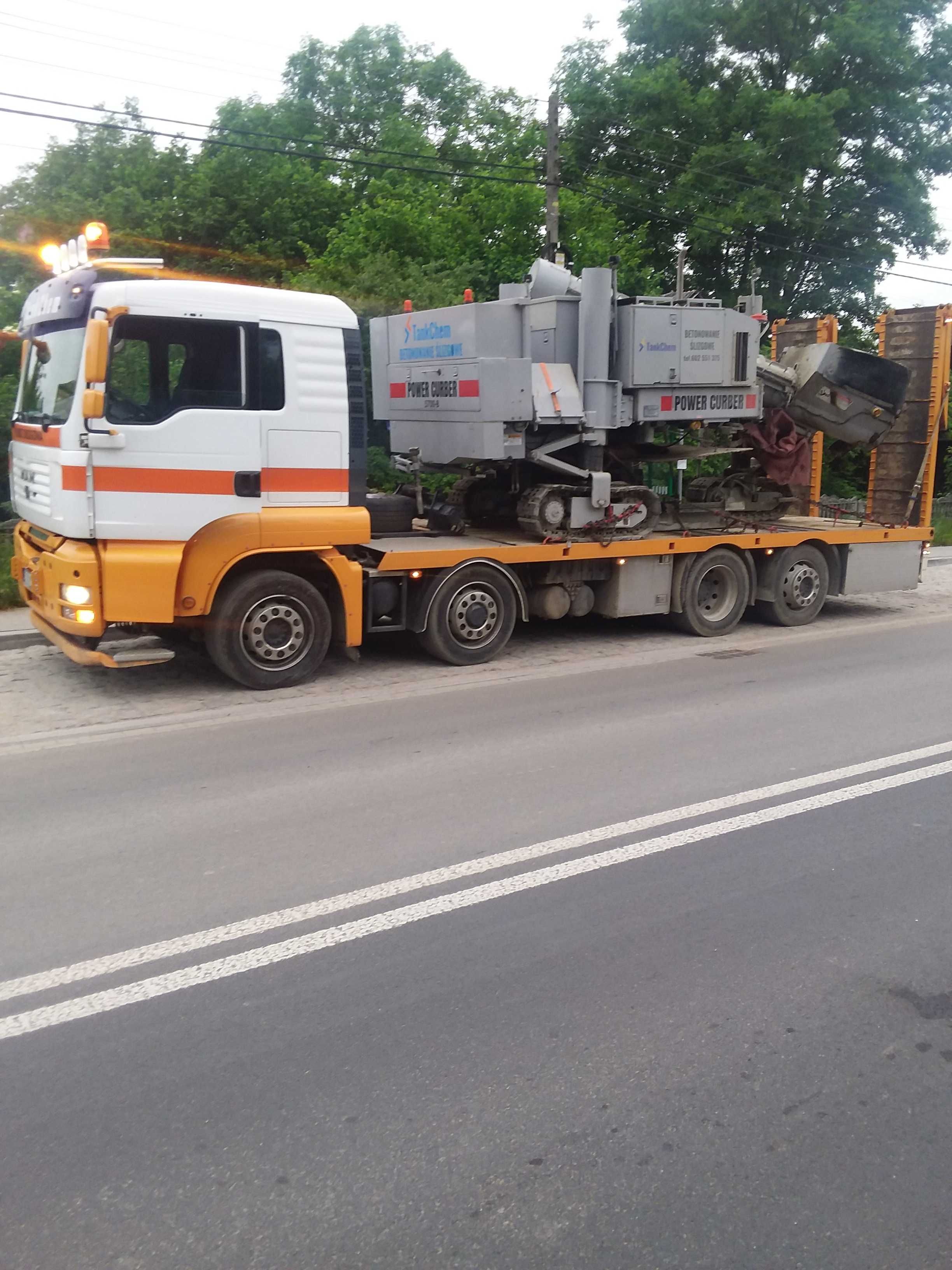 POWER CURBER 5700B Układarka betonu rozścielacz betonowanie ślizgowe