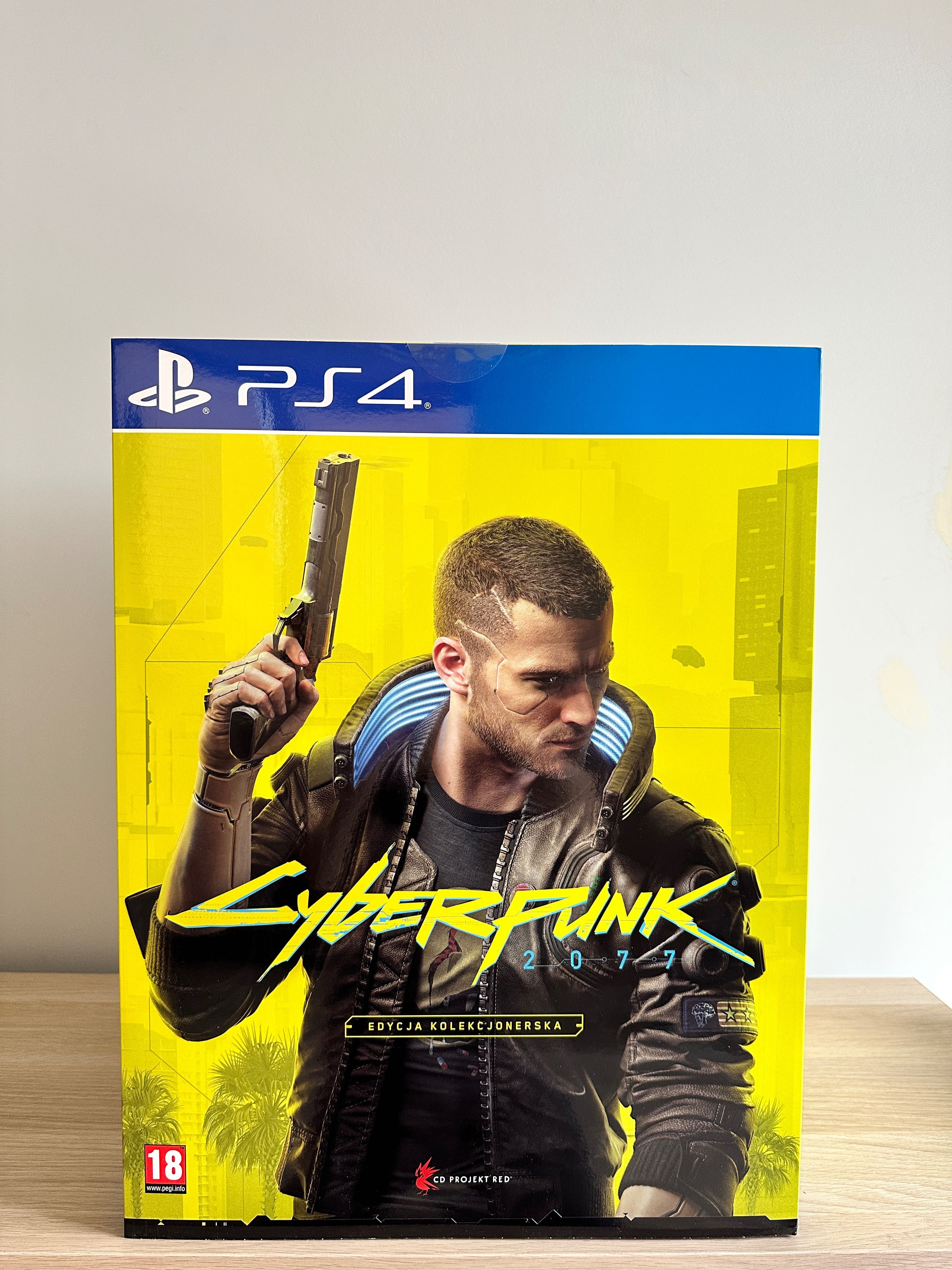Cyberpunk 2077 - edycja kolekcjonerska - PS4 - polska wersja - NOWA