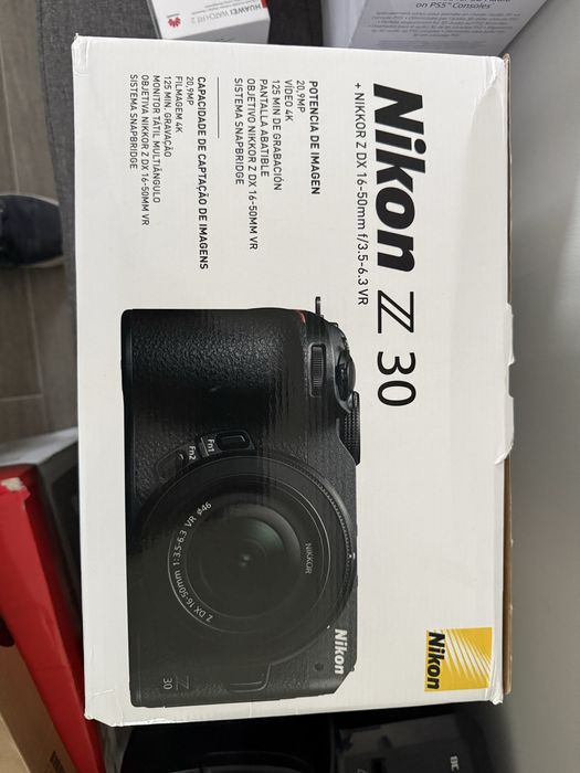 Camera Fotografica Nikon Z30 + 16-50mm Nova