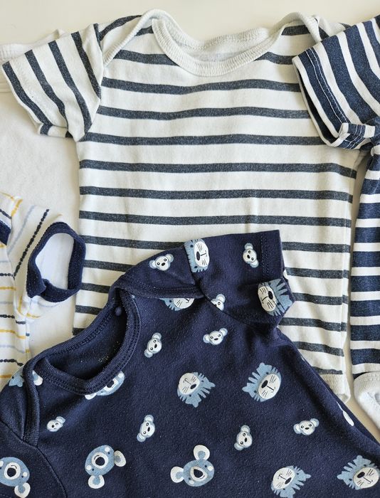 Komplet, zestaw niemowlęcy; 6 x body; 74; Baby Bear Leon, Matalan