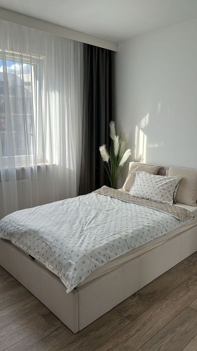 Łóżko tapicerowane z materacem 120x200 stelaż metalowy pojemnik