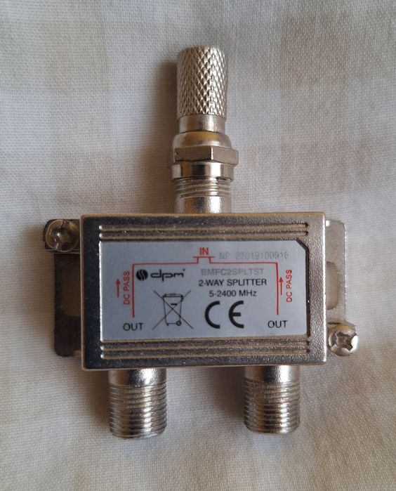 Do anteny rozgałęziacz dwójnik