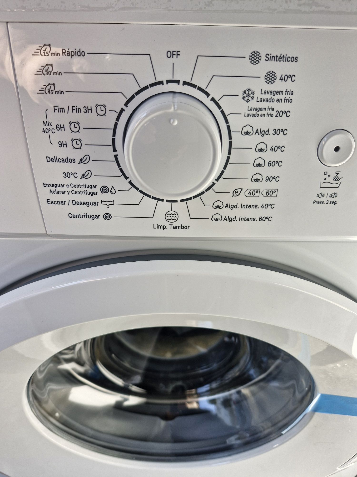 Máquina de lavar roupa kunft 7 kg