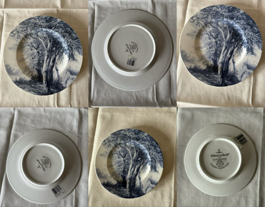 Вінтаж: тарілки з колекціі Blue Meadow Mood від Villeroy & Boch
