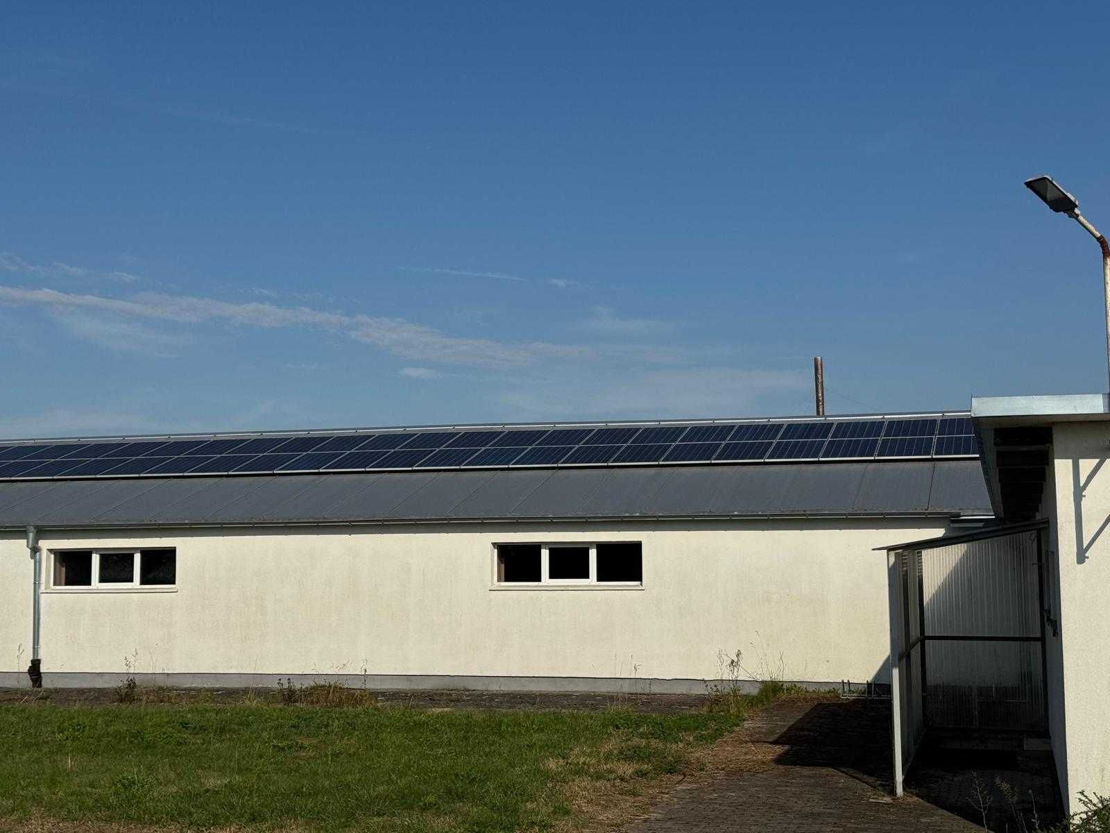 Instalacja fotowoltaiczna 50KW plus konstrukcja stalowa