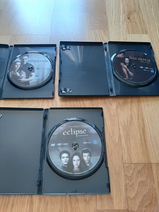 Dvd's saga crepúsculo