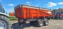 Przyczepa skorupowa leboulch 16.5t legrand 14t tandem wywrotka 6-10