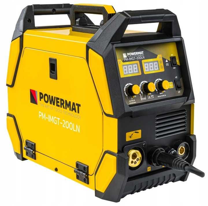 Spawarka inwerterowa migomat mig mag mma tig lift 200a igbt półautomat