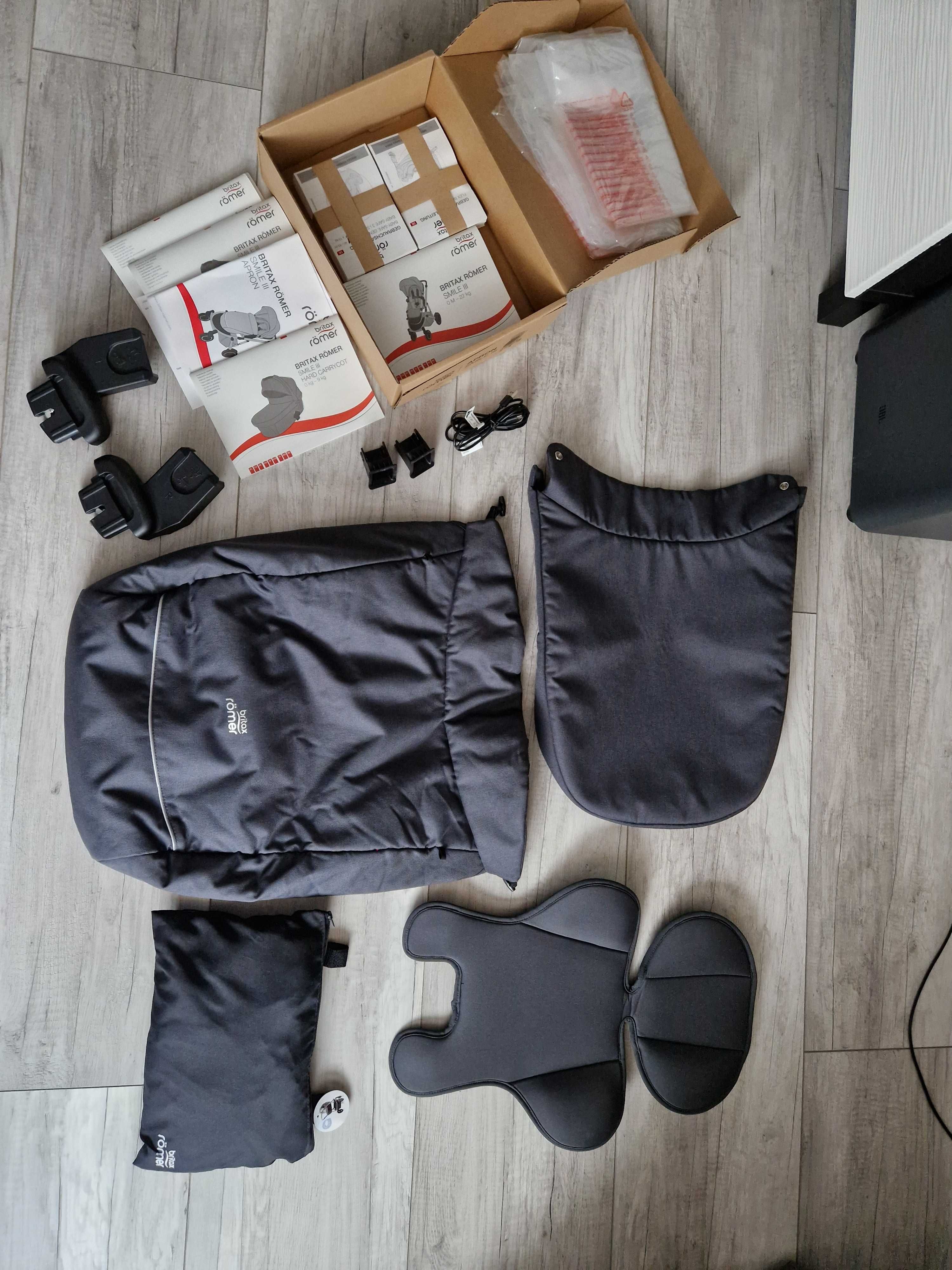 Britax Romer Smile 3 - pełny zestaw + akcesoria