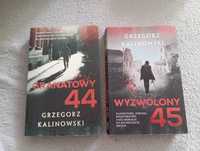 Granatowy 44 * Wyzwolony 45 -  Zestaw 2 książek - Grzegorz Kalinowski