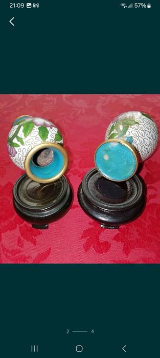 Jarras em cloisonné