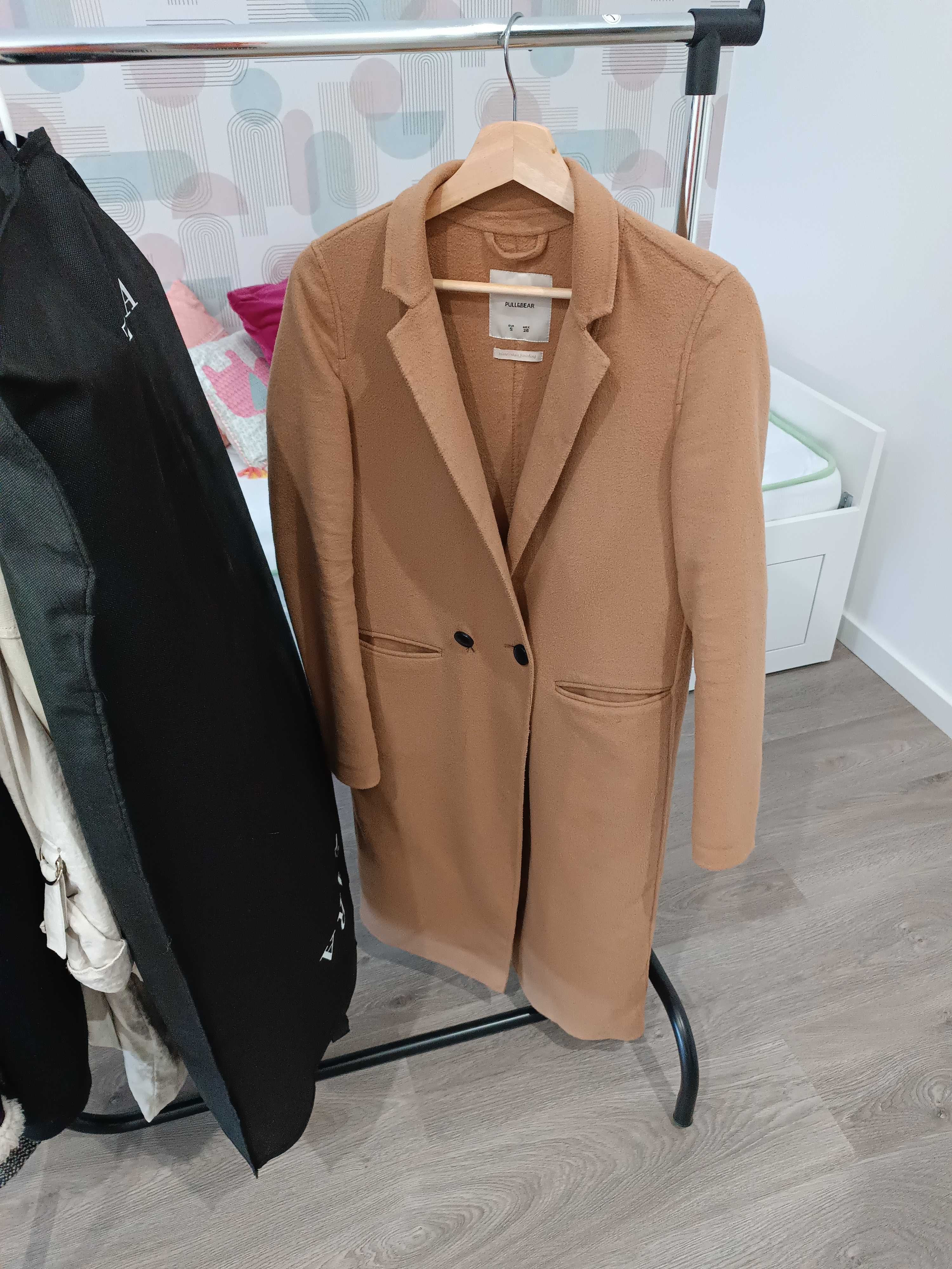 Vendo casaco camel Pull&Bear