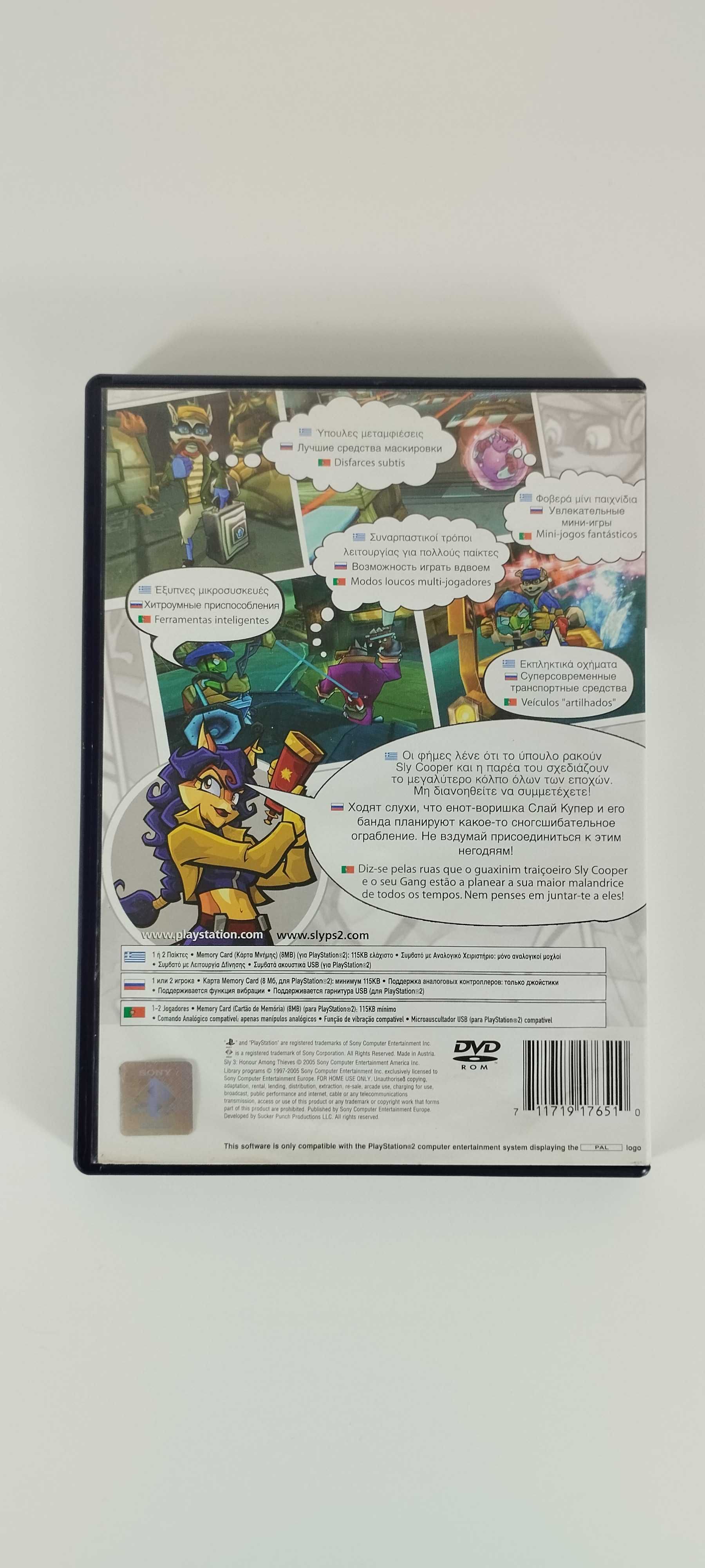 Sly 3: Honor Among Thieves - Playstation 2 PS2