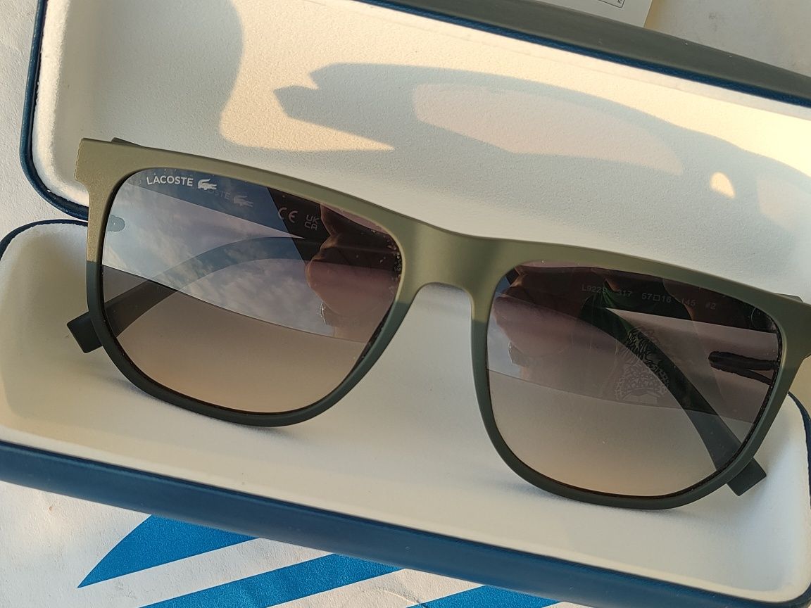 Nowe okulary Lacoste przeciwsłoneczne męskie damskie M L XL 60 rayban