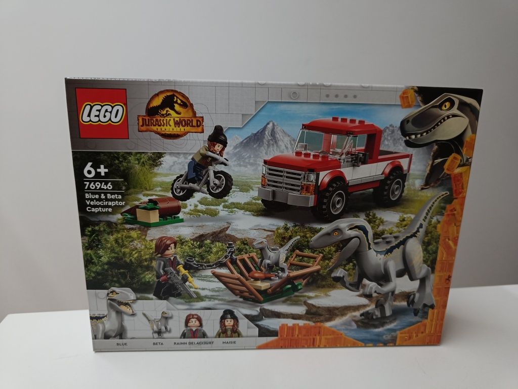 LEGO 76946 Schwytanie Welociraptorów Jurassic World nowy