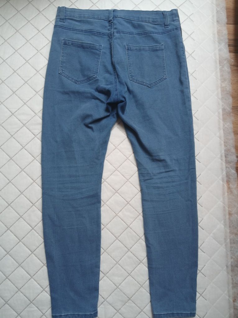 Spodnie Jeans Miękki L-XL Jak Nowe