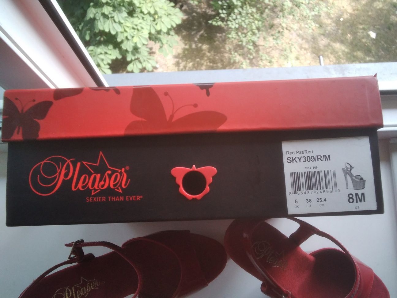 Стрипы Pleaser новые, 38 размер, ,,двойка''