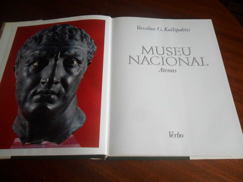 "Museu Nacional de Atenas" de Vassilios G. Kallipolitis - 1ª Ed 1973