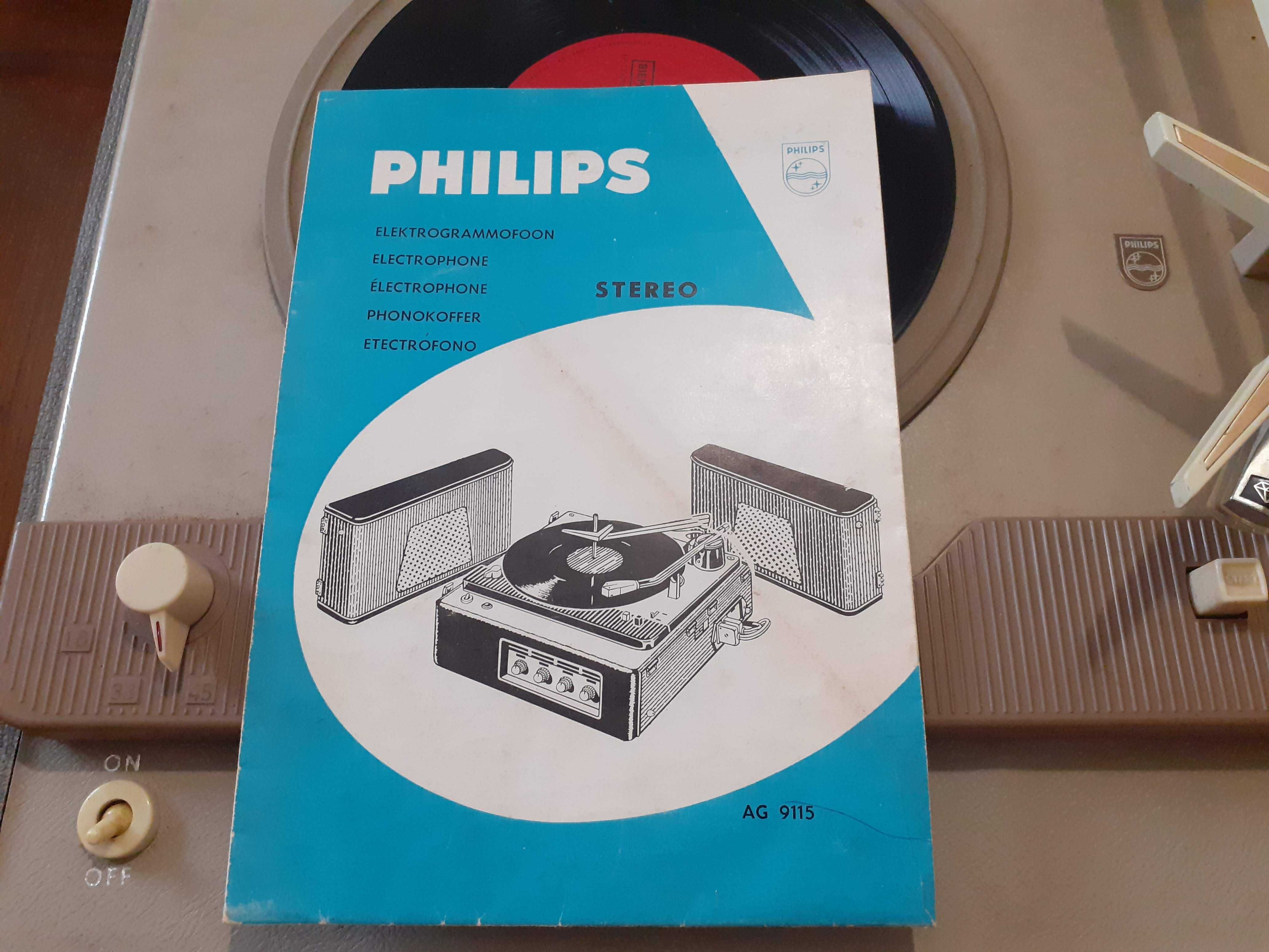 Gira Discos Stereo Philips AG 9115