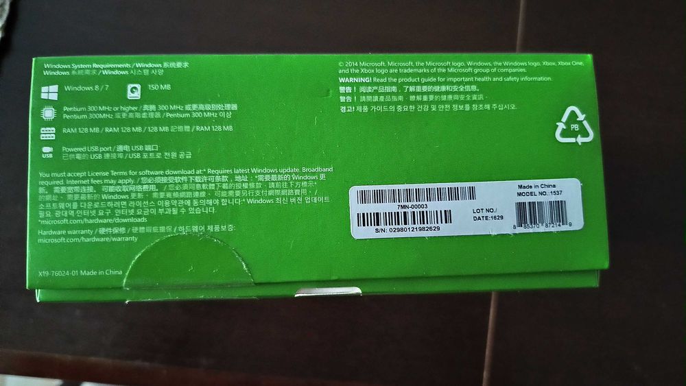 Pad Xbox One + kabel dla Windowsa