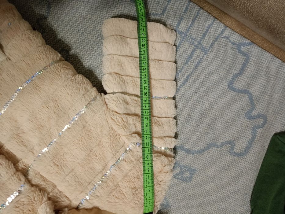 Меховая куртка д/с на модницу