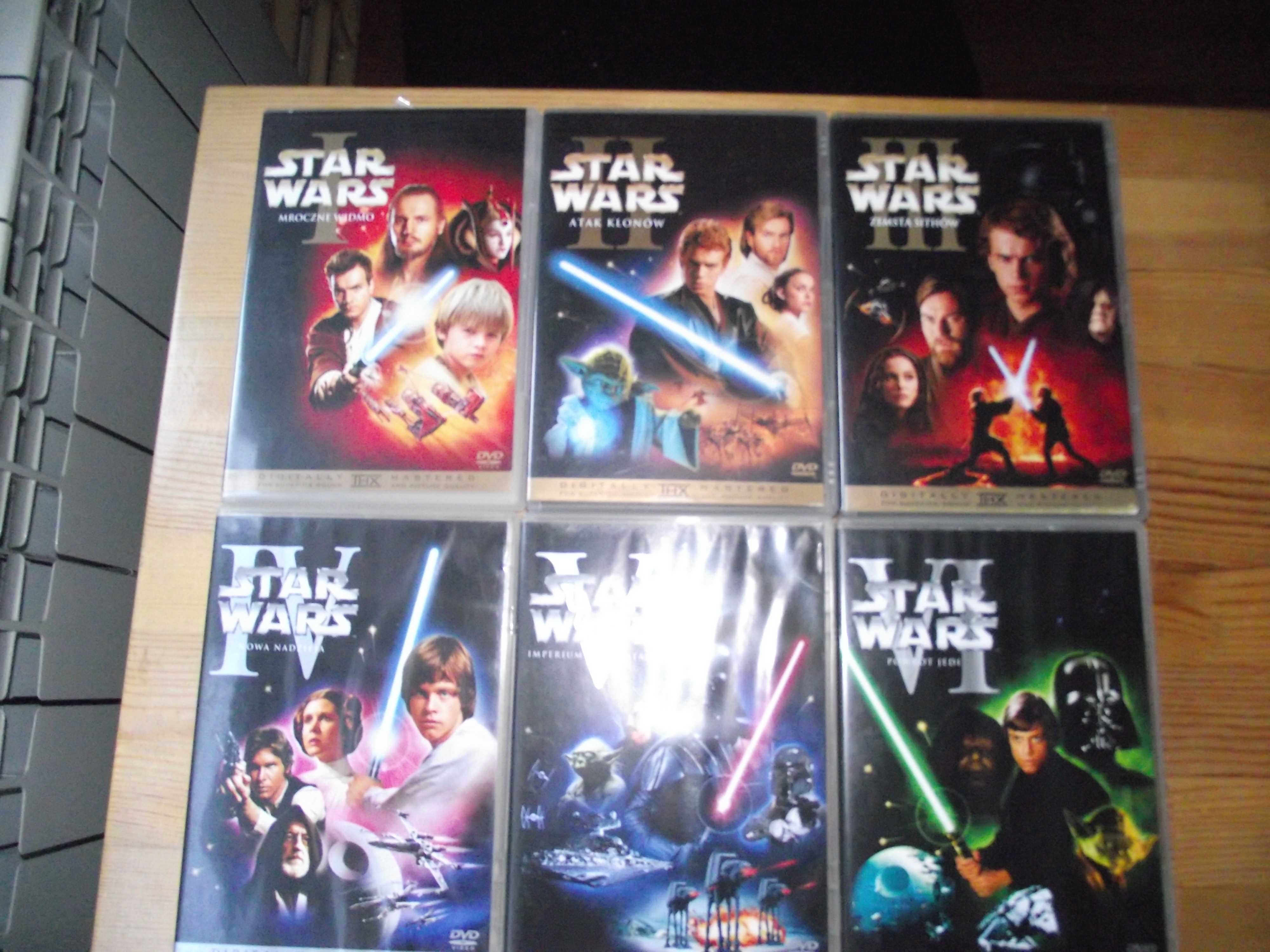 Star wars kolekcja filmów dvd