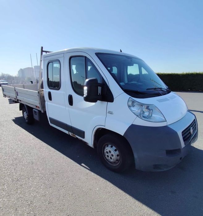 Fiat Ducato Doka Skrzynia 2.3 JDT/ 7 osób/ 2009r.