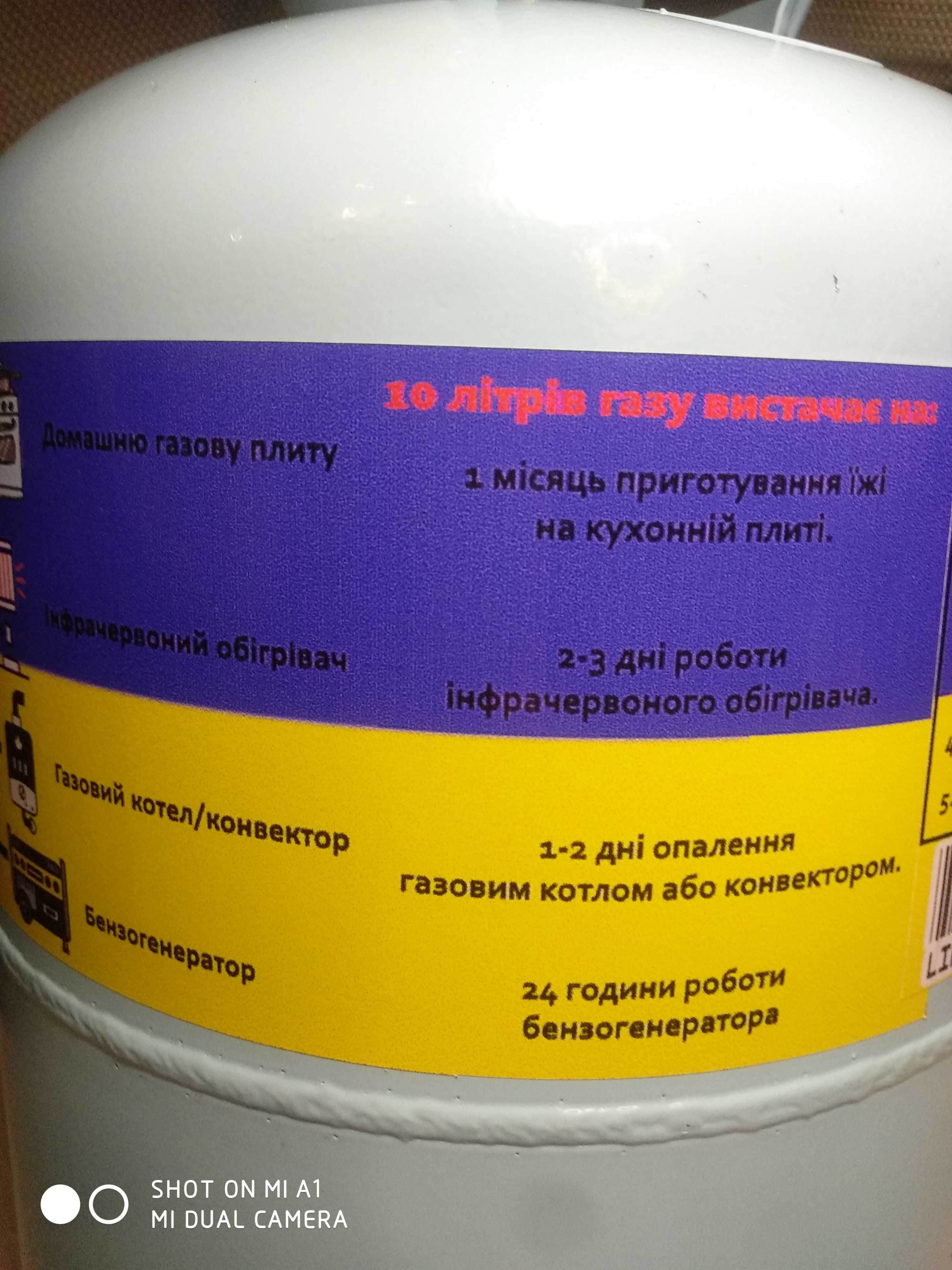 Балон газовий на 13.5л. з пальником. Газовая горелка. Плита.  Таганок