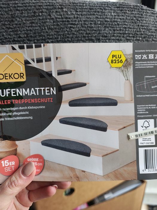 Zestaw 15 nakładek na schody