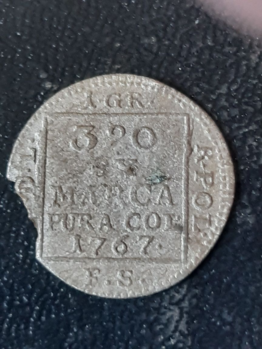 1 грош 1767 года.