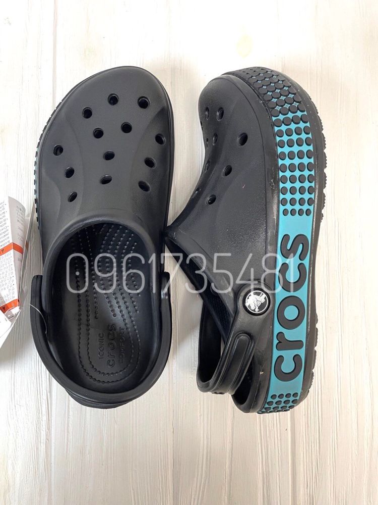 Чоловічі Чорні Крокси Мужская Практиная Обувь Crocs Bayaband