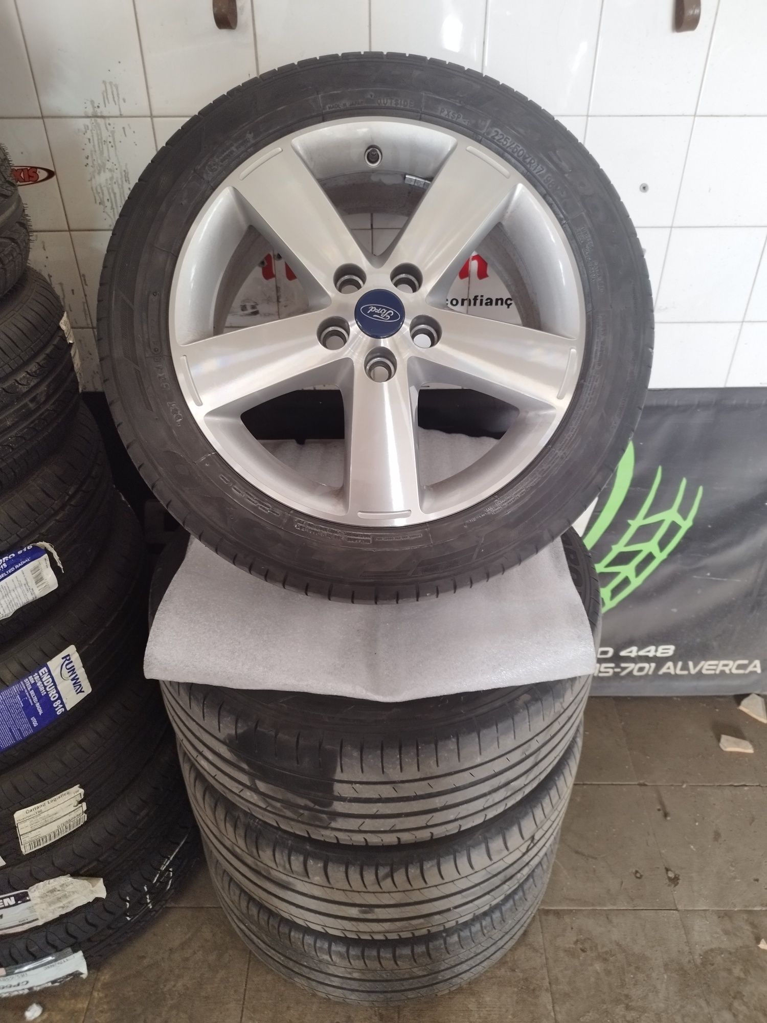 Jantes 17 5x108 Ford originais