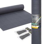 Siatka Cieniująca 90% Grafit Na Ogrodzenie 140 g/m2 Rolka 1,5m x 50m