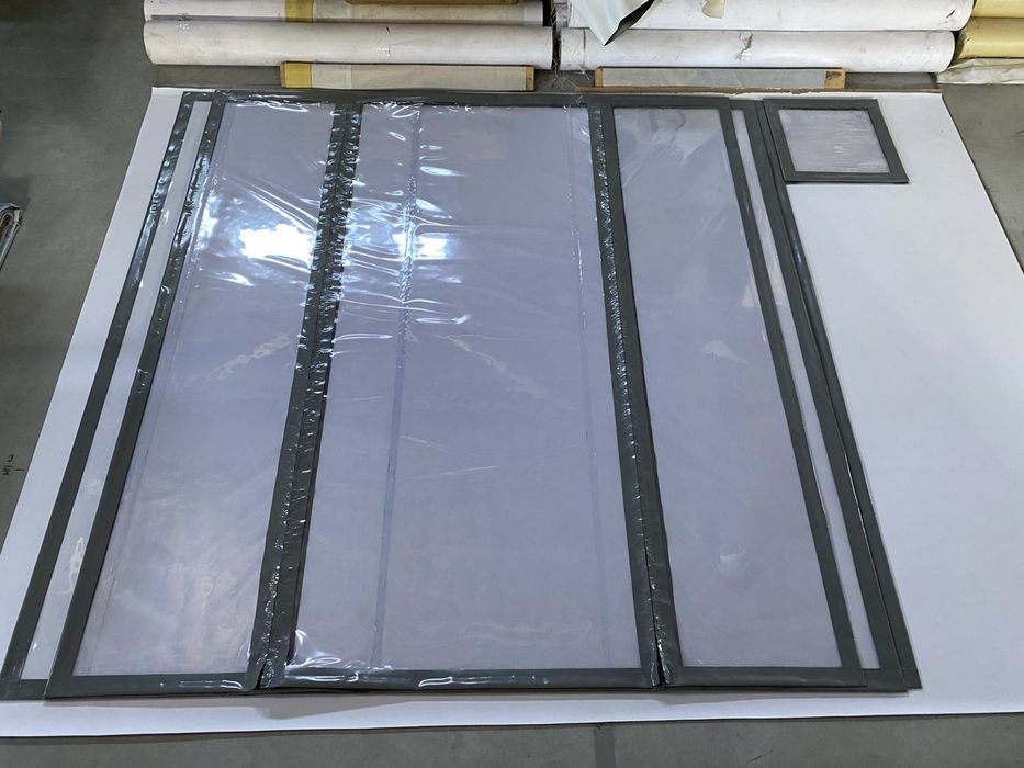 Мякі вікна, прозорі штори, пвх вікна