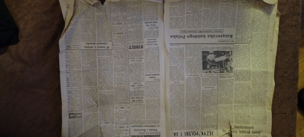 Gazeta 1975 rok stan słaby głos Wielkopolski