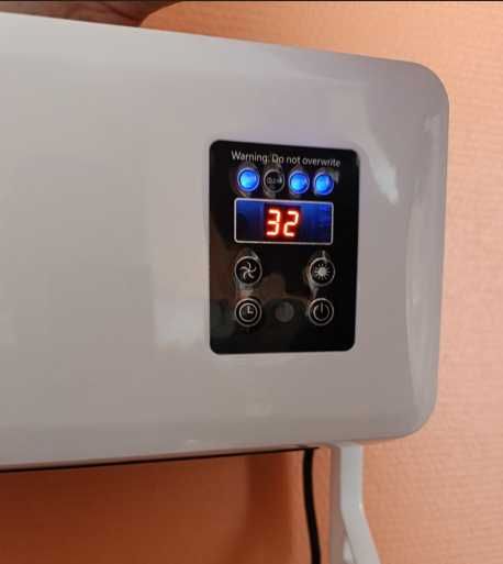 обігрівач дуйка настінний з пультом тепловентилятор кондиціонер сушарк