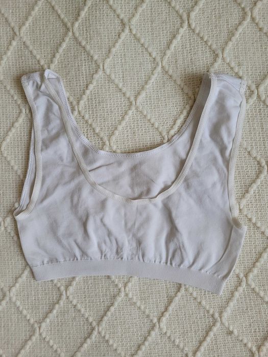 Biustonosz ODLO 134 biały sportowy