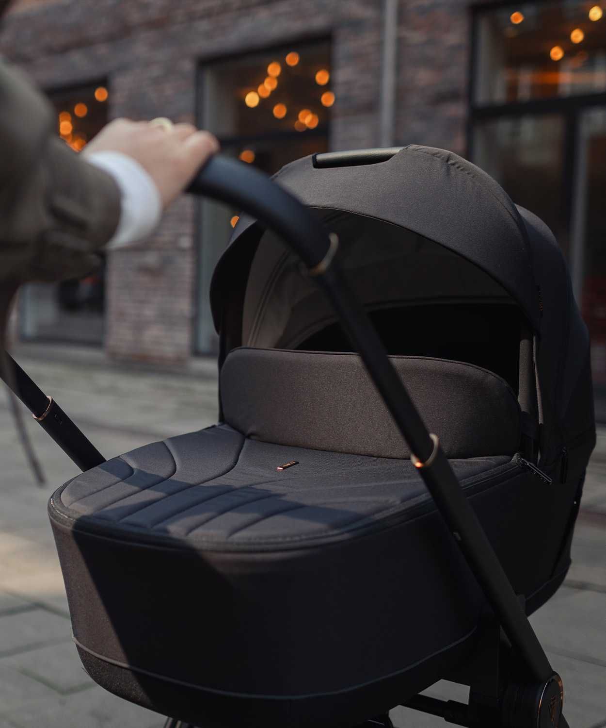 Wózek VENICCI CLARO 2w1 Lekki Składany Gondola+Spacerówka +Adaptery