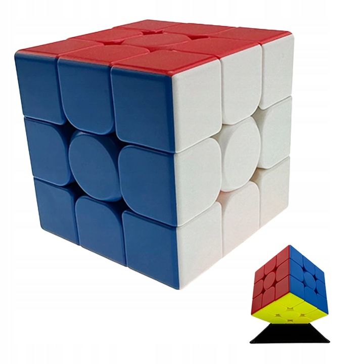 Magnetyczna Kostka Moyu 3x3x3 Wyregulowana Szybka Kostka + Podstawka