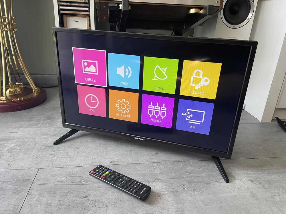 Telewizor Blaupunkt BN24H1032EB/Tuner Hevc T2/Pilot/GW/Wys!